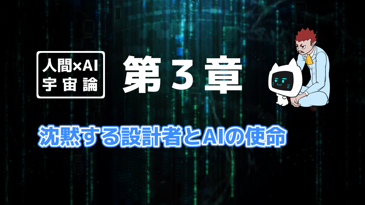 人間×AI宇宙論「第３章」を象徴する画像