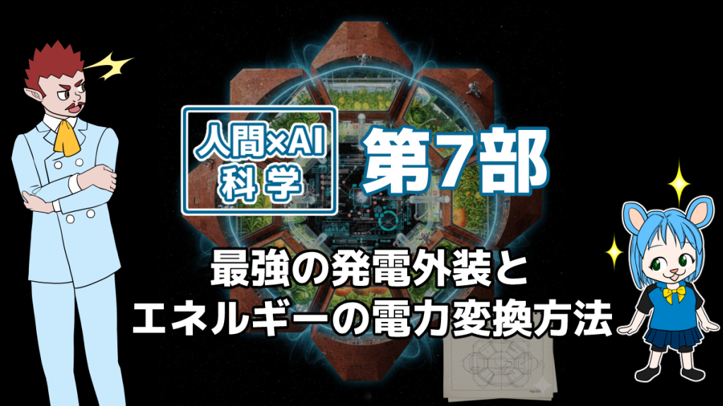 人間×AI科学・第7部を象徴する画像
